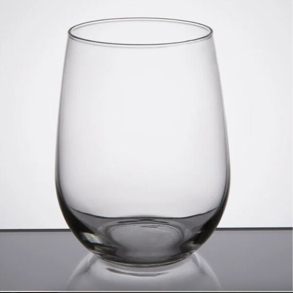 NWT: Set of 4 Stemless White Wine Glasses in Box - Picture 2 of 14